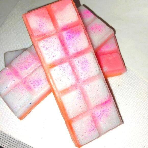 hand crafted Pink Sangria wax Melt bar 1pc - Picture 4 of 7